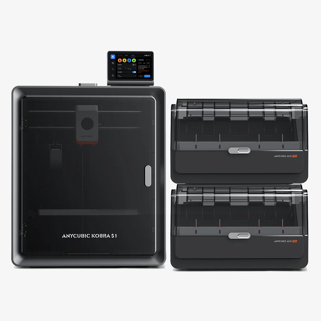 Stampante 3D Anycubic Kobra S1 Combo, 4 straordinari colori multicolore, asciugatura intelligente durante la stampa, fotocamera integrata, velocità elevata di 600 mm/s e estrusore anti-intasamento con hotend a 320℃ - Image 10