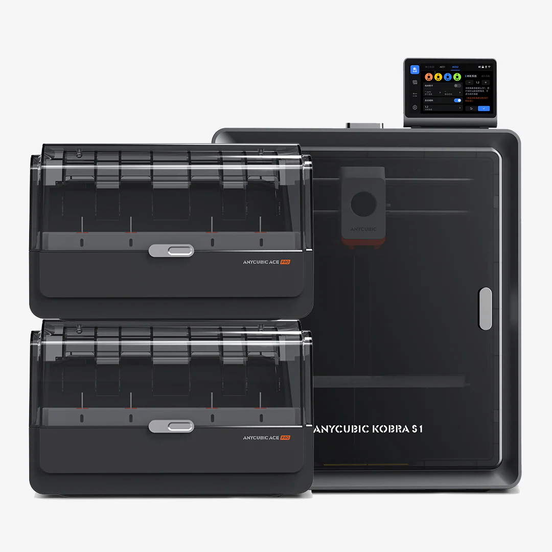 Stampante 3D Anycubic Kobra S1 Combo, 4 straordinari colori multicolore, asciugatura intelligente durante la stampa, fotocamera integrata, velocità elevata di 600 mm/s e estrusore anti-intasamento con hotend a 320℃ - Image 11