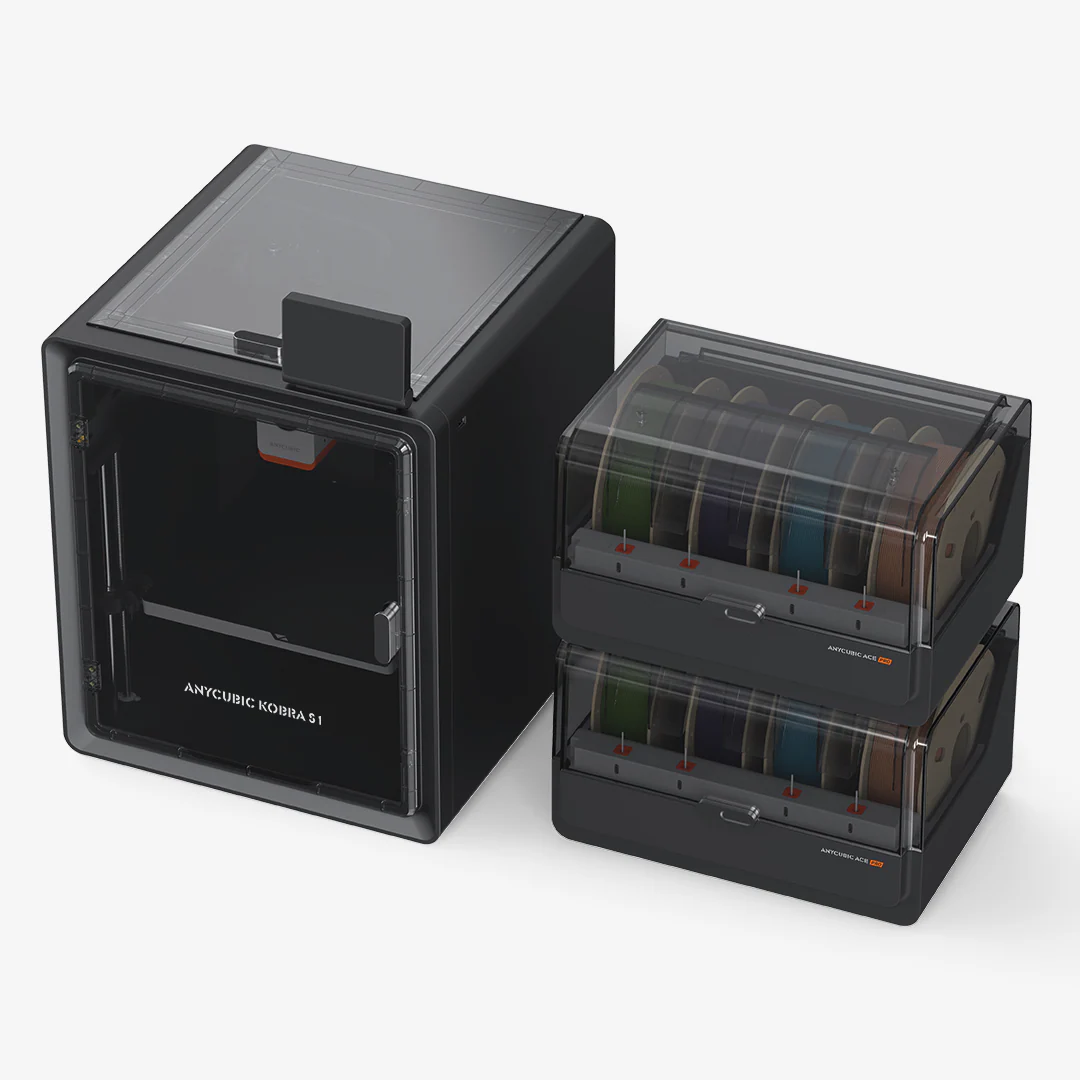Stampante 3D Anycubic Kobra S1 Combo, 4 straordinari colori multicolore, asciugatura intelligente durante la stampa, fotocamera integrata, velocità elevata di 600 mm/s e estrusore anti-intasamento con hotend a 320℃ - Image 12